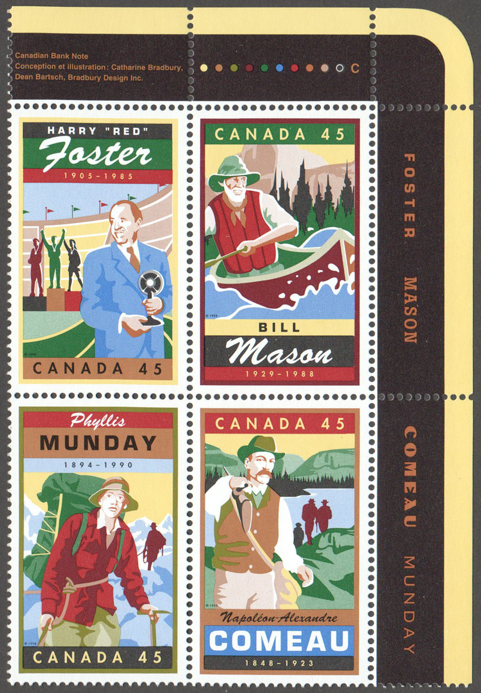 Canada Scott 1753a MNH PB UR (A6-8) - Click Image to Close